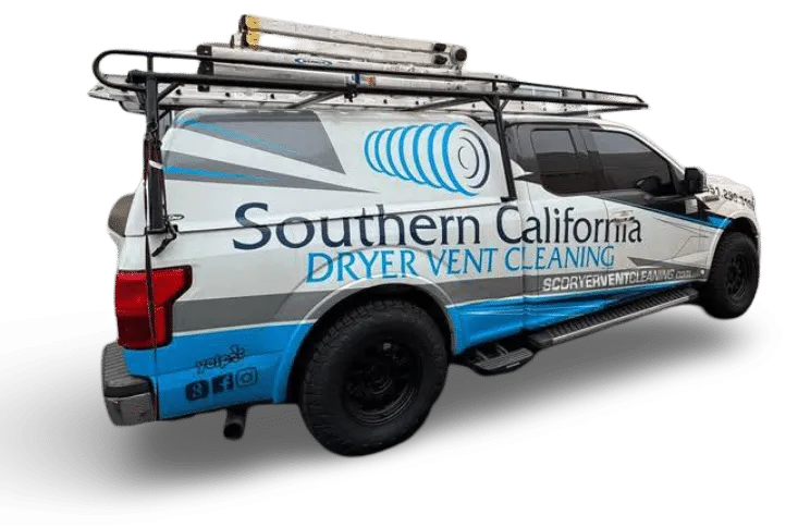 Southern California Dryer Vent Cleaning service van